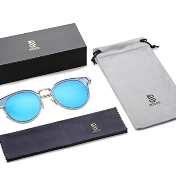 Round Polarized Sunglasses for Women main image 4